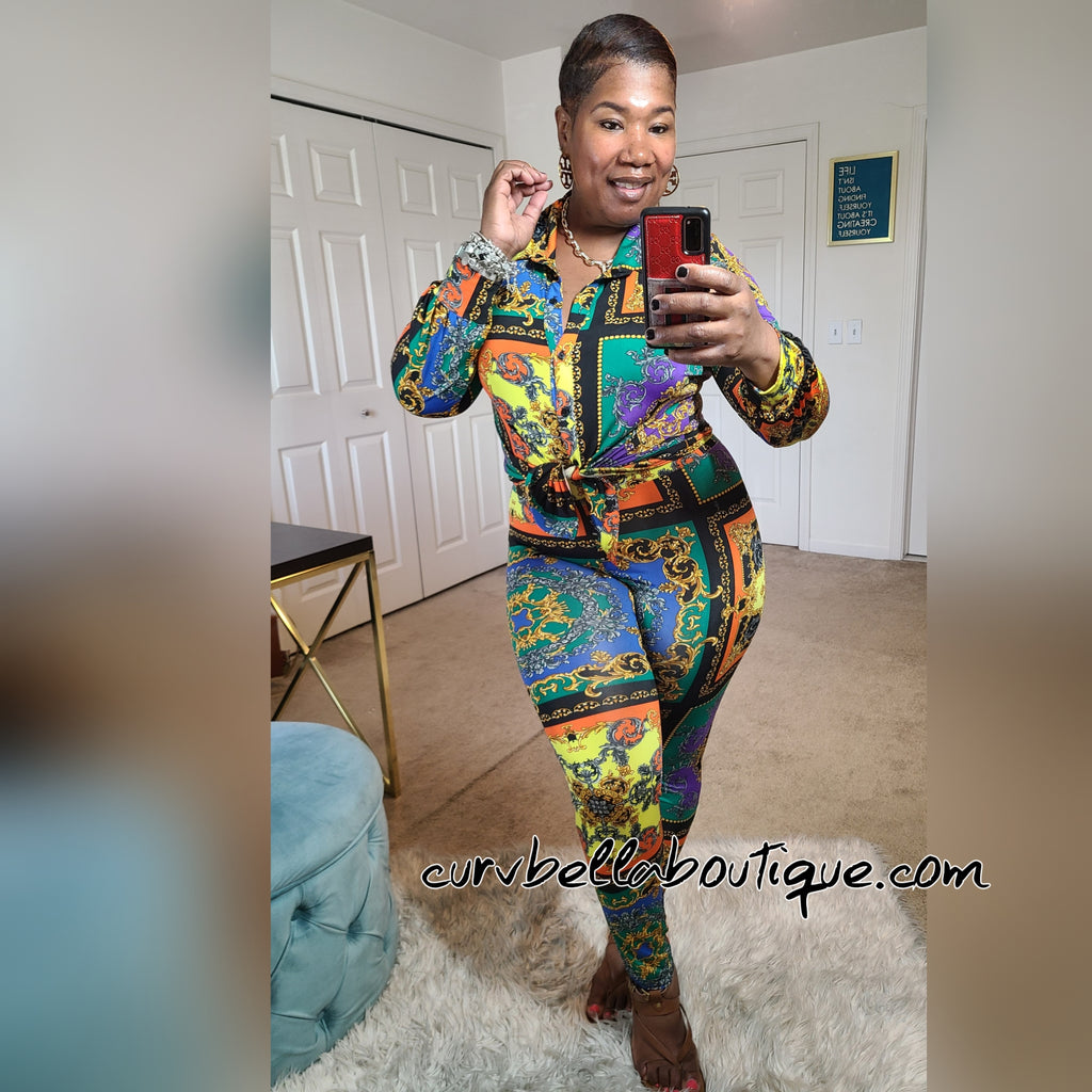 For the Love of Color Pants Set