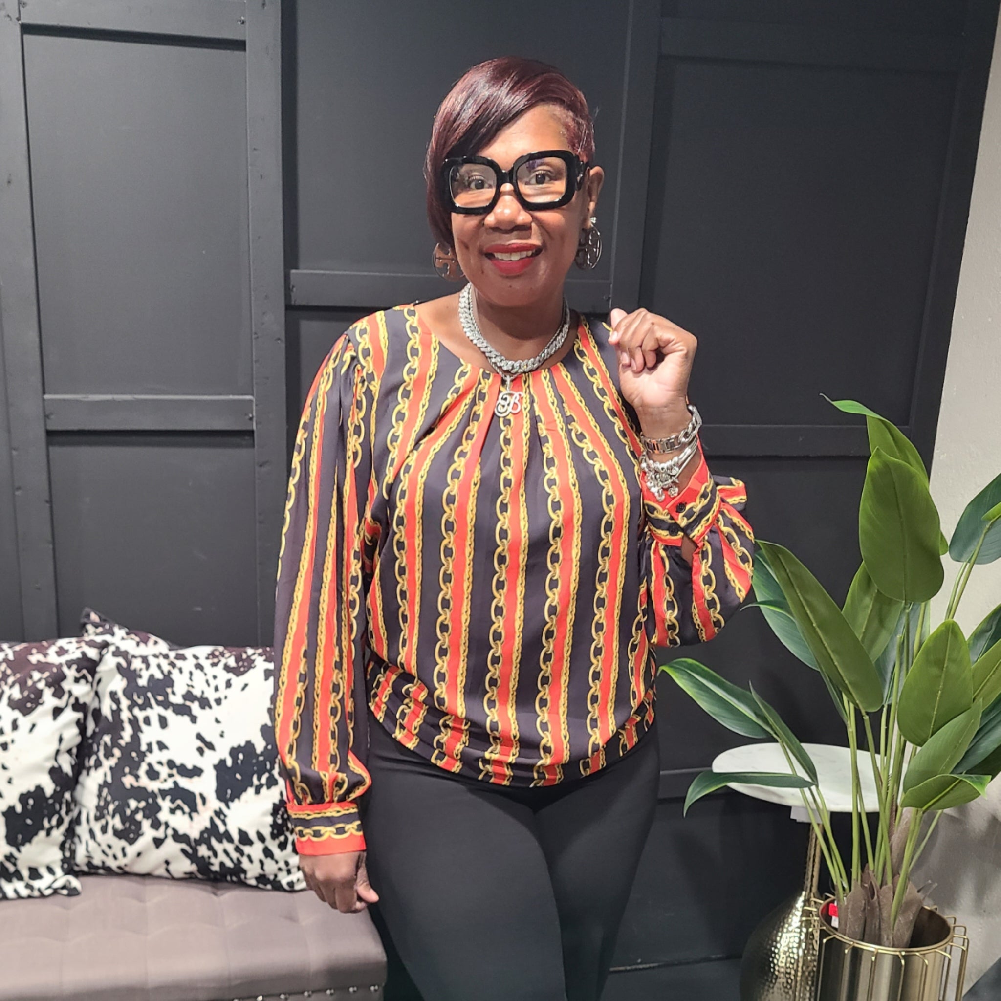 Chain of Command Blouse