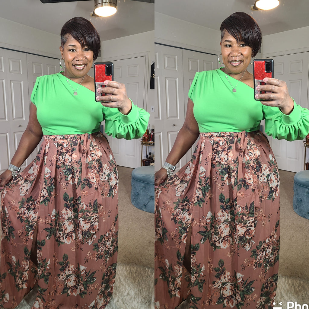 Sheer Madness Maxi Skirt