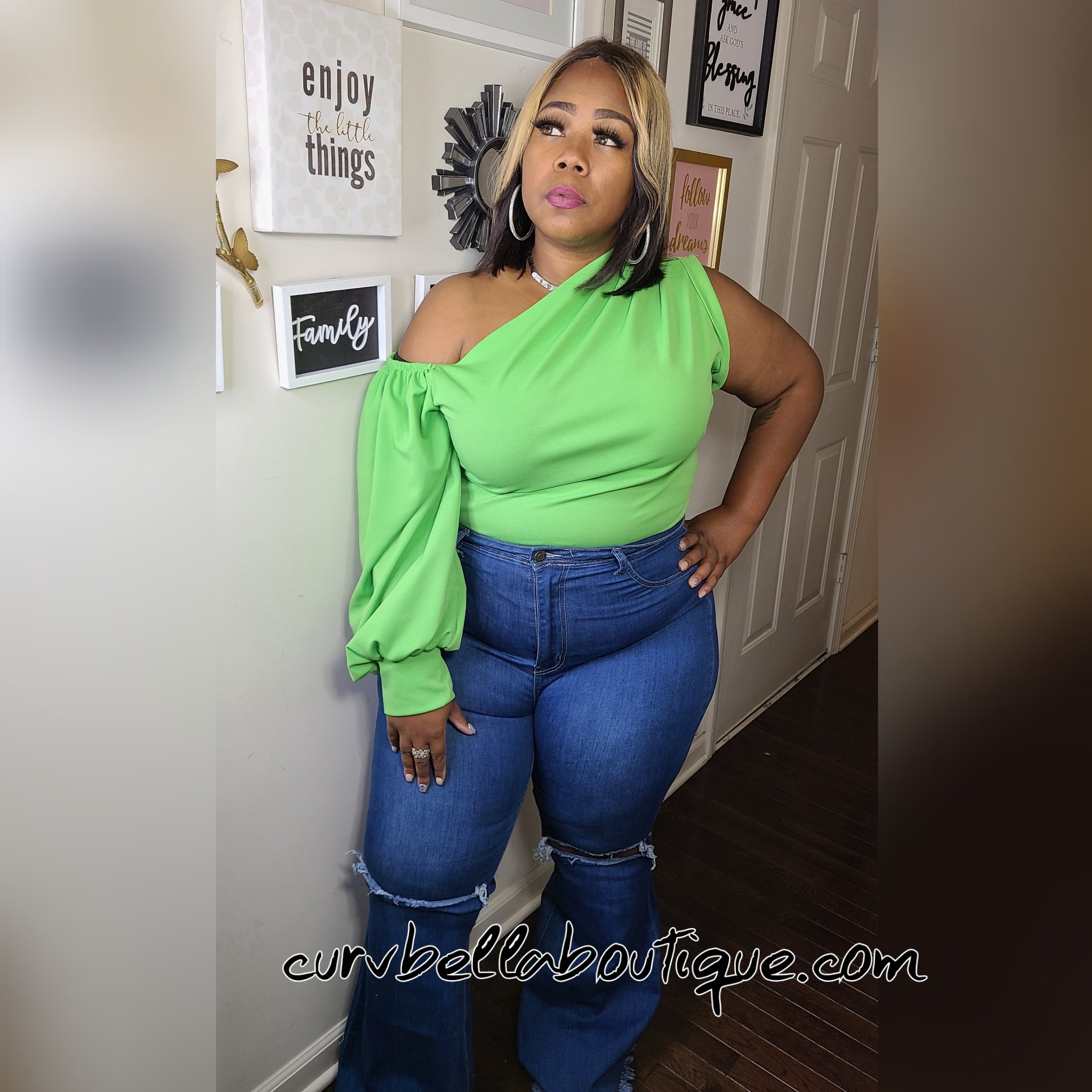 Mz Mia One Arm Top